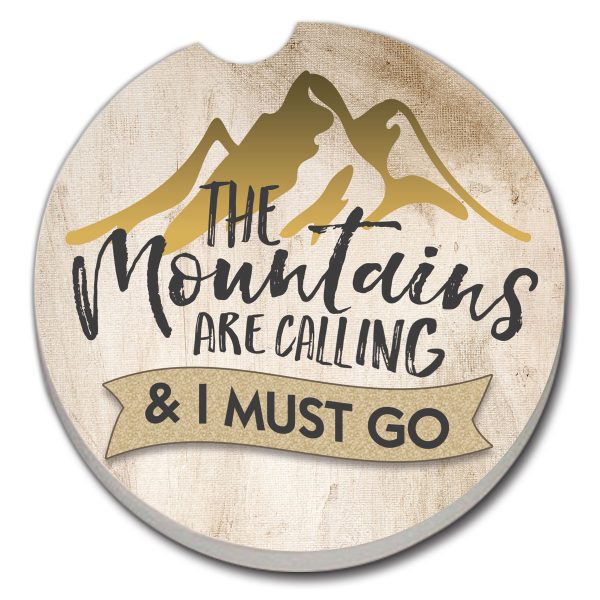 The Mountains are Calling – Car Coaster